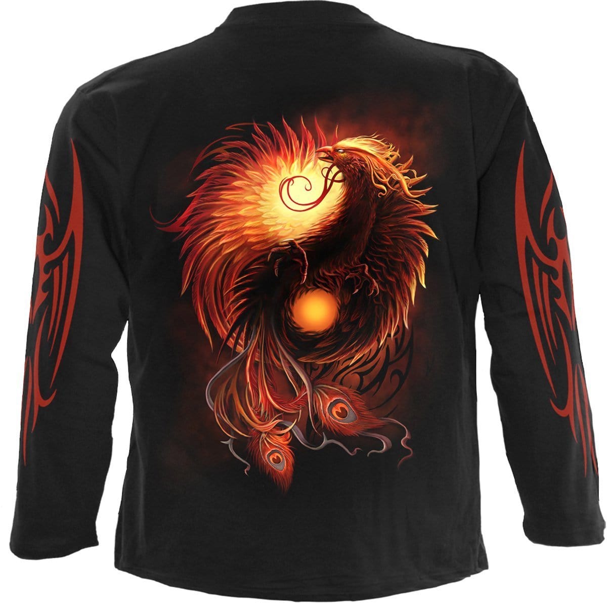 PHOENIX ARISEN - Longsleeve T-Shirt Black -  - T-Shirts - Long Sleeve