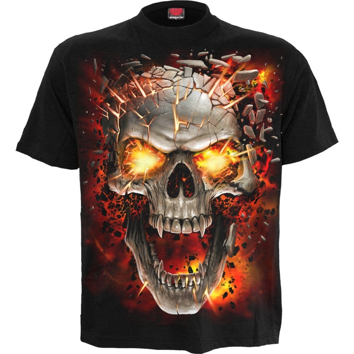 SKULL BLAST - T-Shirt Black -  - T-Shirts