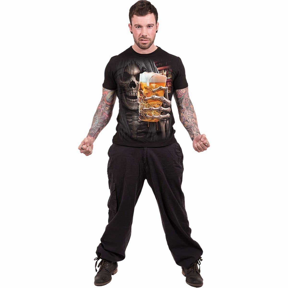 LIVE LOUD - T-Shirt Black -  - T-Shirts