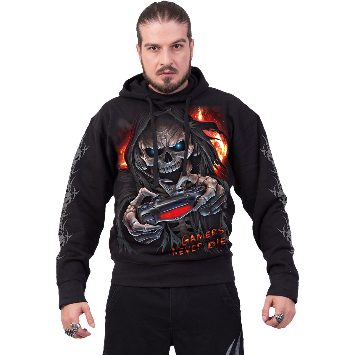 RESPAWN - Hoody Black - - Hoodies