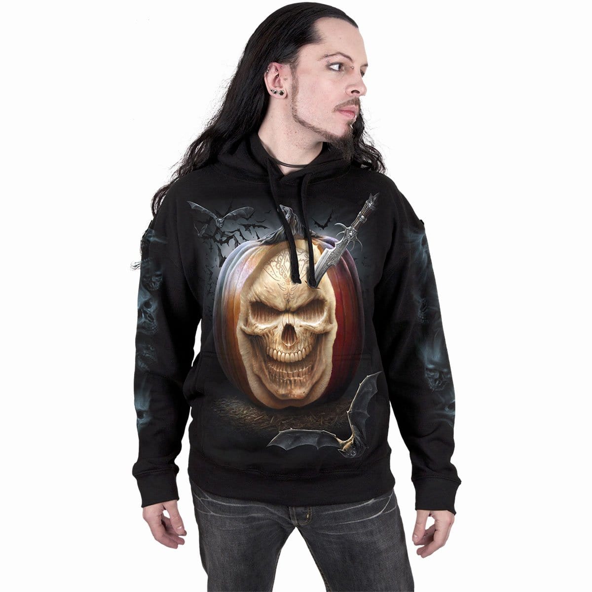 CARVING DEATH - Hoody Black -  - Hoodies
