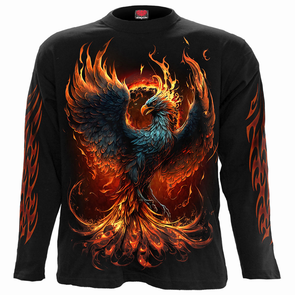 ASHES REBORN - Longsleeve T-Shirt Black -  - T-Shirts - Long Sleeve