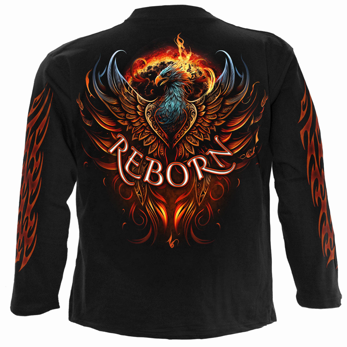 ASHES REBORN - Longsleeve T-Shirt Black -  - T-Shirts - Long Sleeve