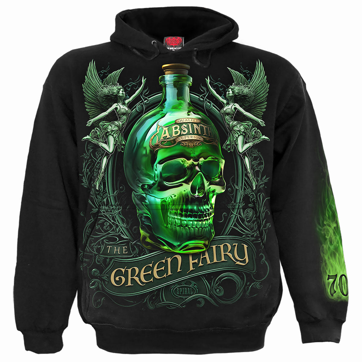 THE GREEN FAIRY - Hoody Black -  - Hoodies