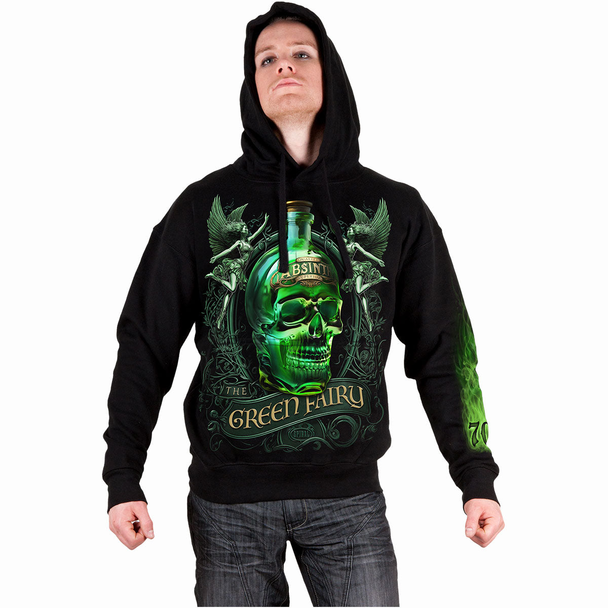 THE GREEN FAIRY - Hoody Black -  - Hoodies
