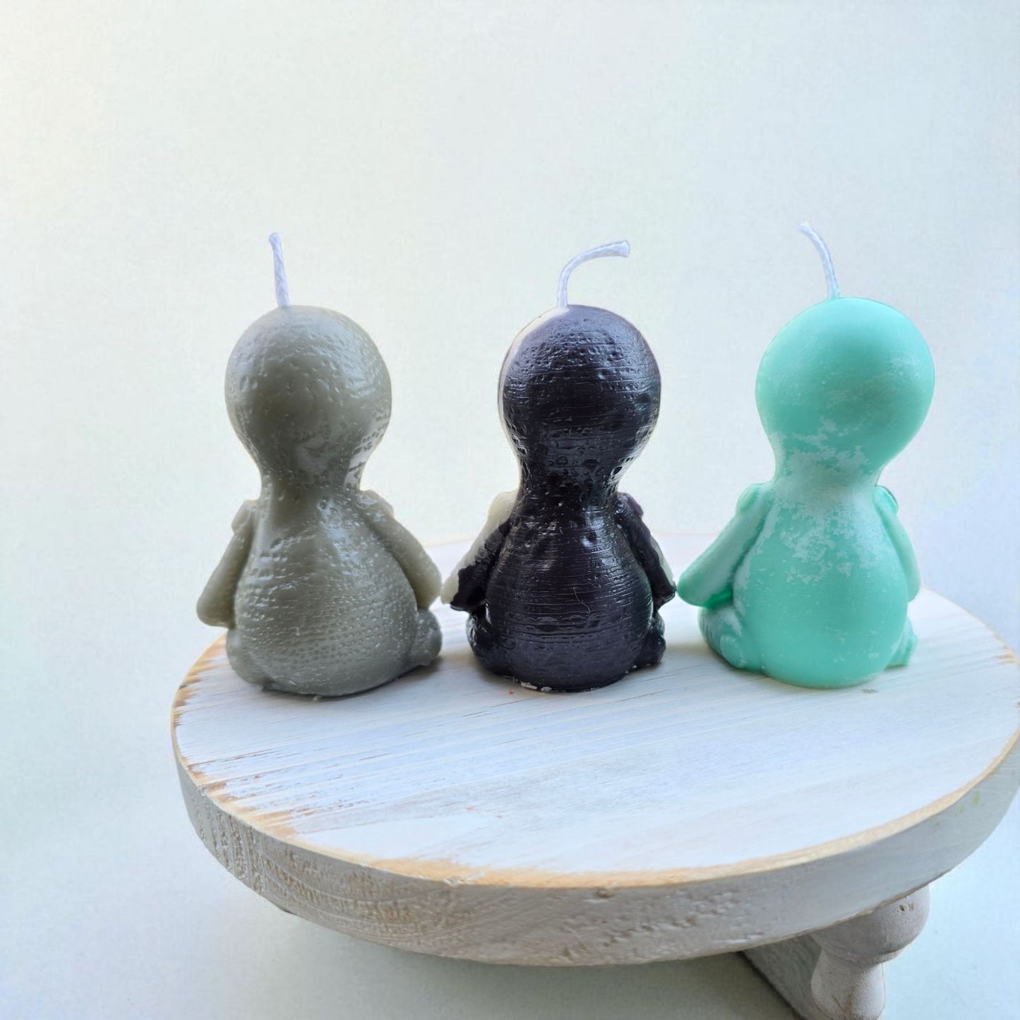 Handmade ✦ Voodoo Doll Candle ✦ Soy Wax Halloween Decor Spooky Collectible
