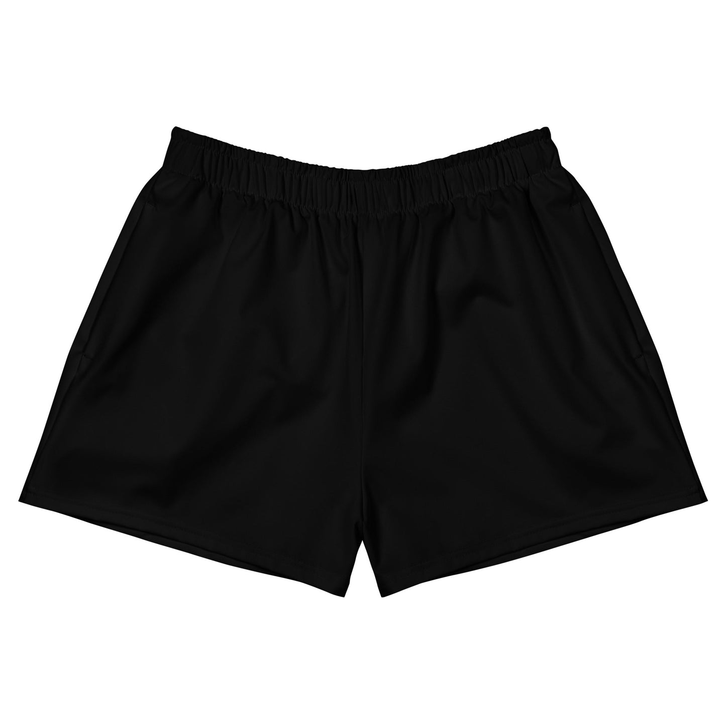 Black shorts on a white background