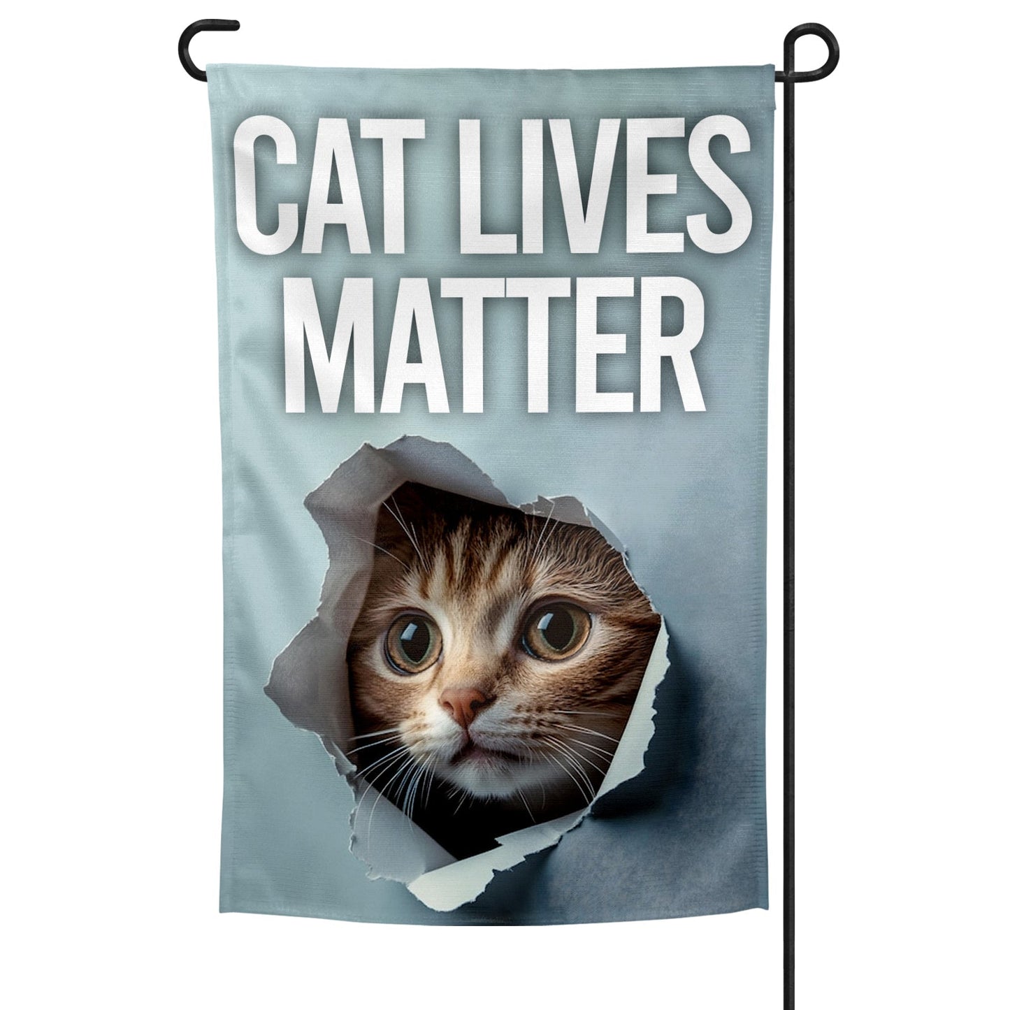 Cat Lives Matter Garden Flag -  - Garden Flag