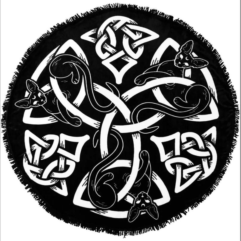 SITH Large Round Blanket Super Soft HTF