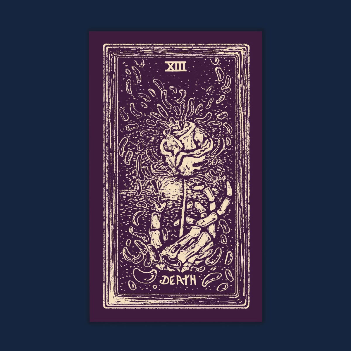 Death Light Visions Tarot Print - Tarot Wall Art - Transformation Art