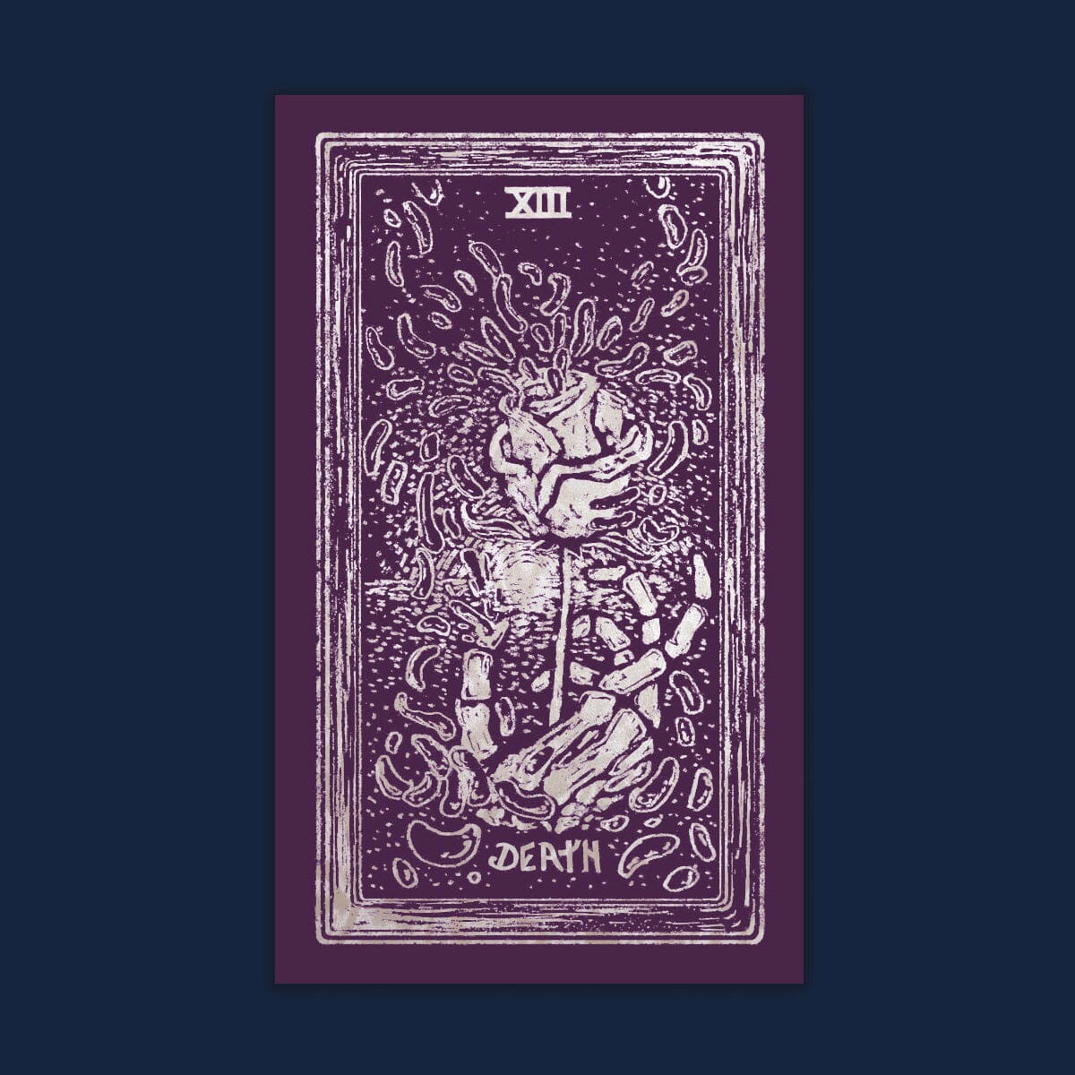 Death Light Visions Tarot Print - Tarot Wall Art - Transformation Art