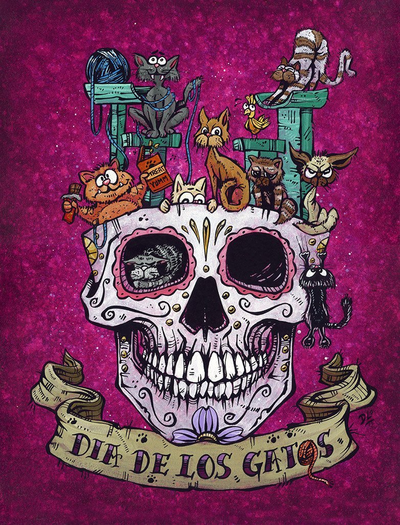 Dia de los Gatos - - Day of the Dead