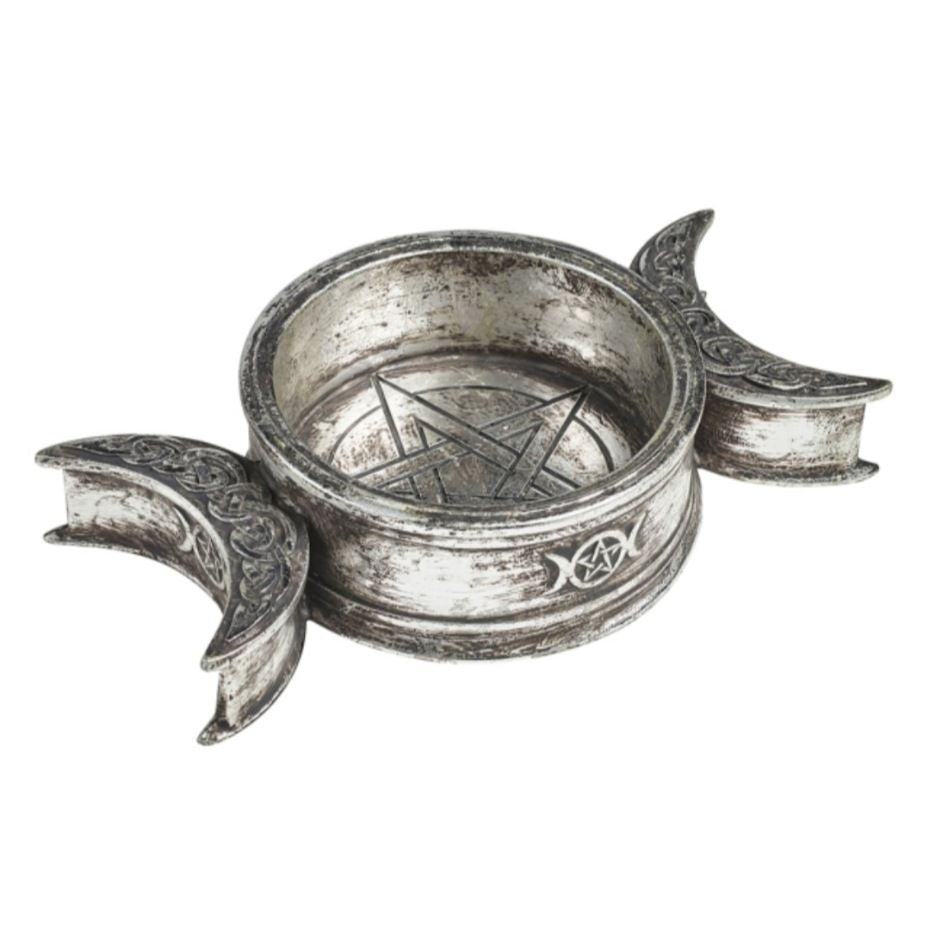 NEW The Vault | Triple Moon Trinket Dish - -
