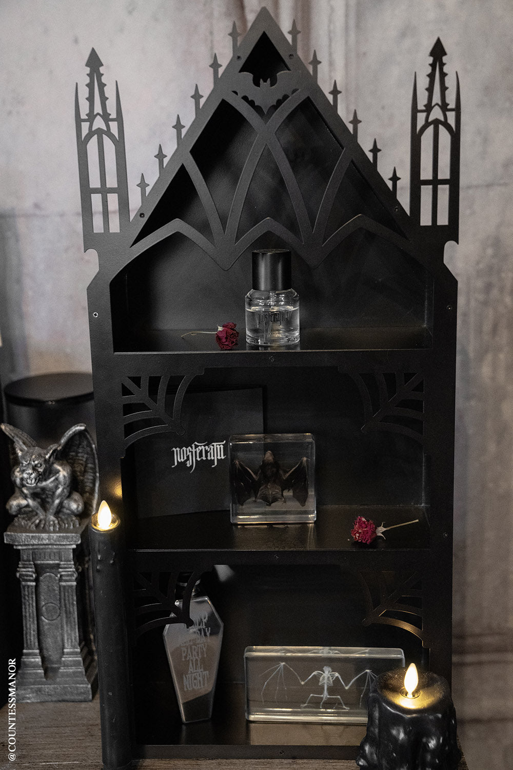 Gothic Cathedral Shelf - - Shelf