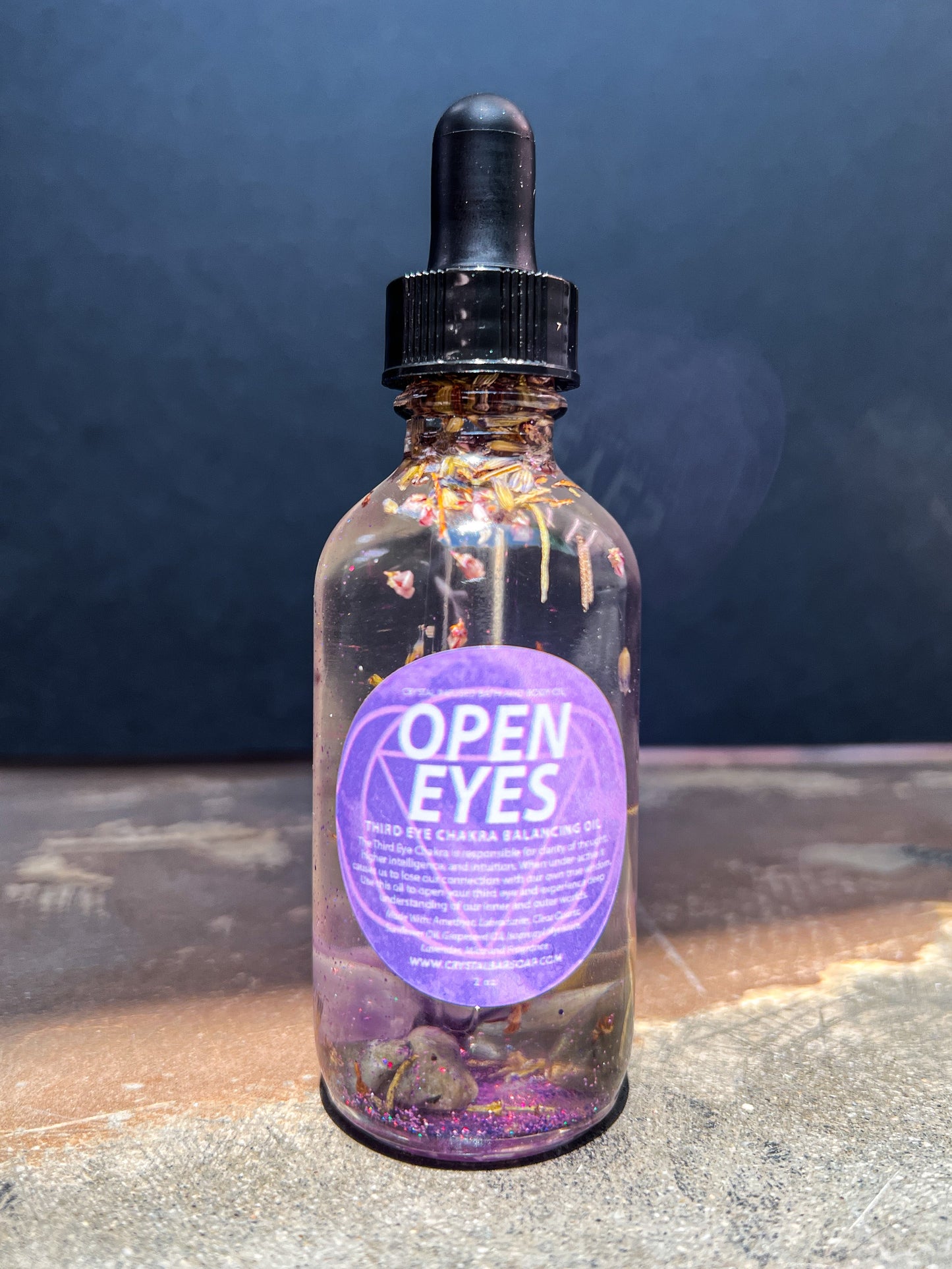 Open Eye (Third Eye Chakra Balancing Oil) - - Body Oil