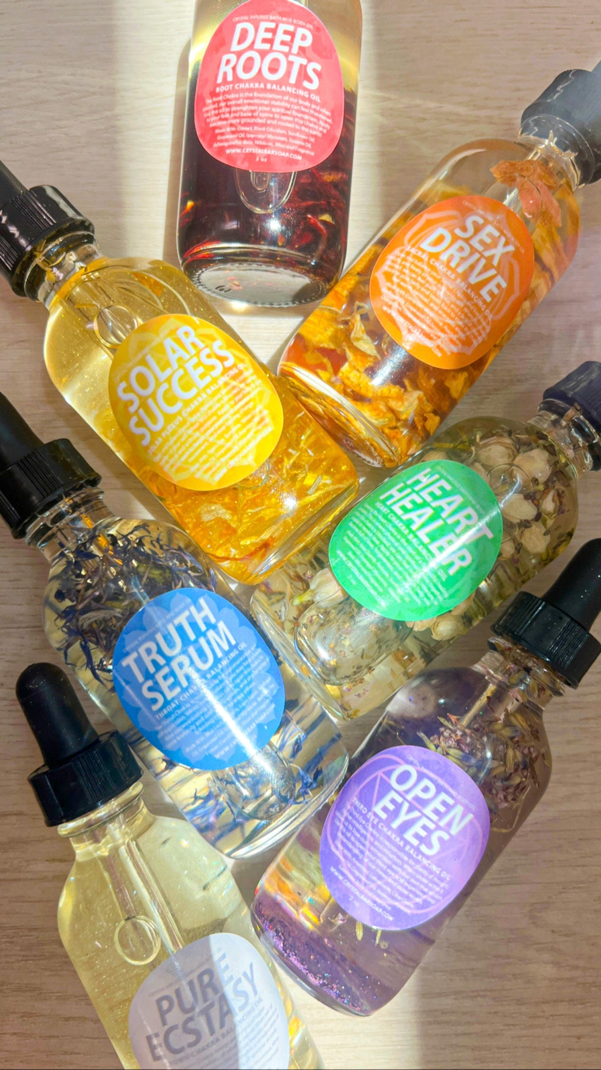 Deep Roots (Root Chakra Balancing Oil) - - Body Oil