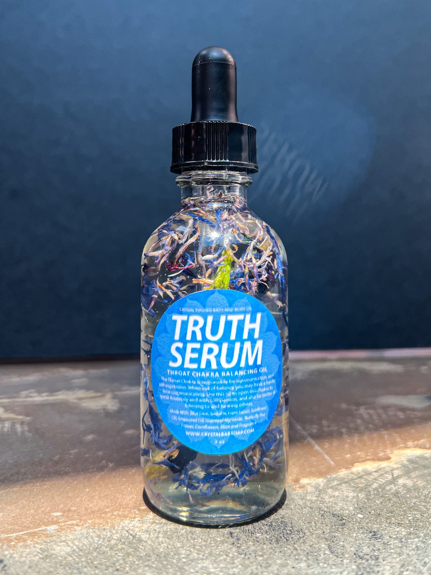 Truth Serum (Throat Chakra Balancing Oil) - - Body Oil
