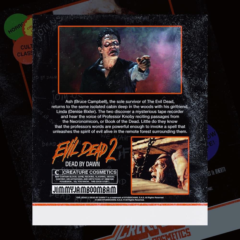 Ex-Mortis 20-Pan Evil Dead Palette W/ Matte, Shimmer & FX Shades