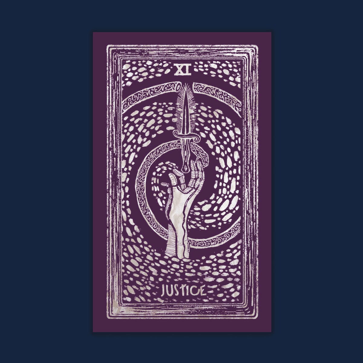 Justice Light Visions Tarot Print - Tarot Wall Art - Balance Art