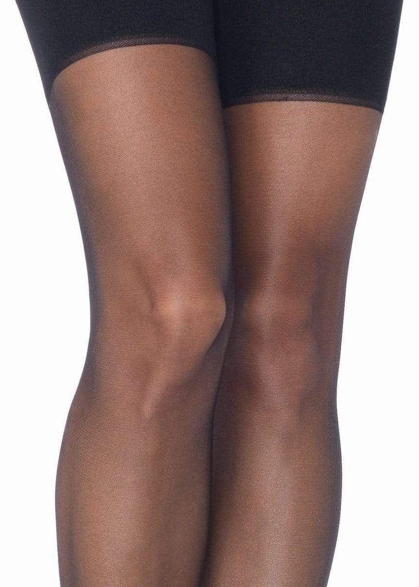 Plus Zara Sheer Garter Belt Stockings -  - Hosiery
