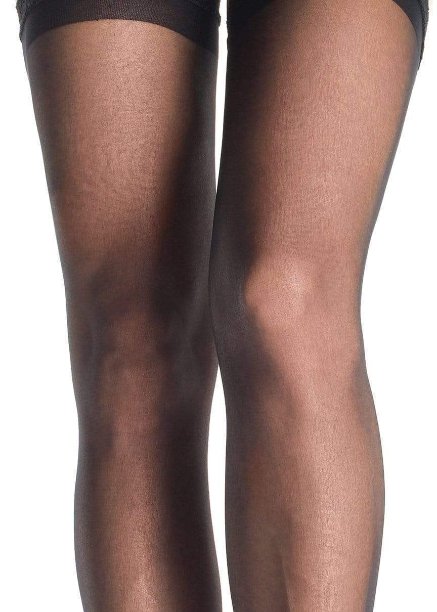 Plus Thea Garter Belt Thigh Highs -  - Hosiery