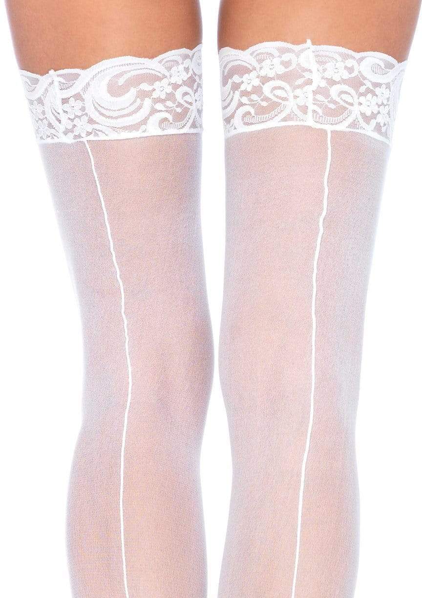 Nuna Sheer Thigh High Stockings -  - Hosiery