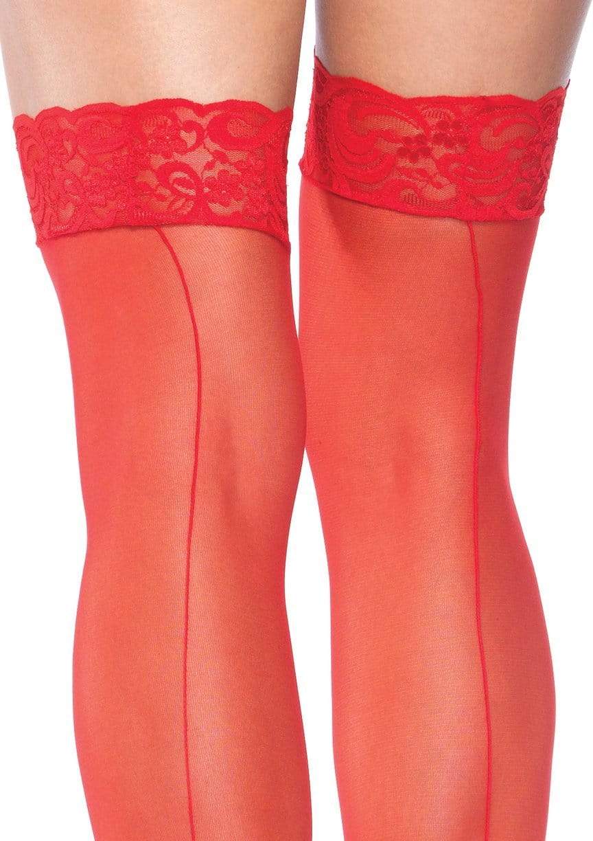 Nuna Sheer Thigh High Stockings -  - Hosiery