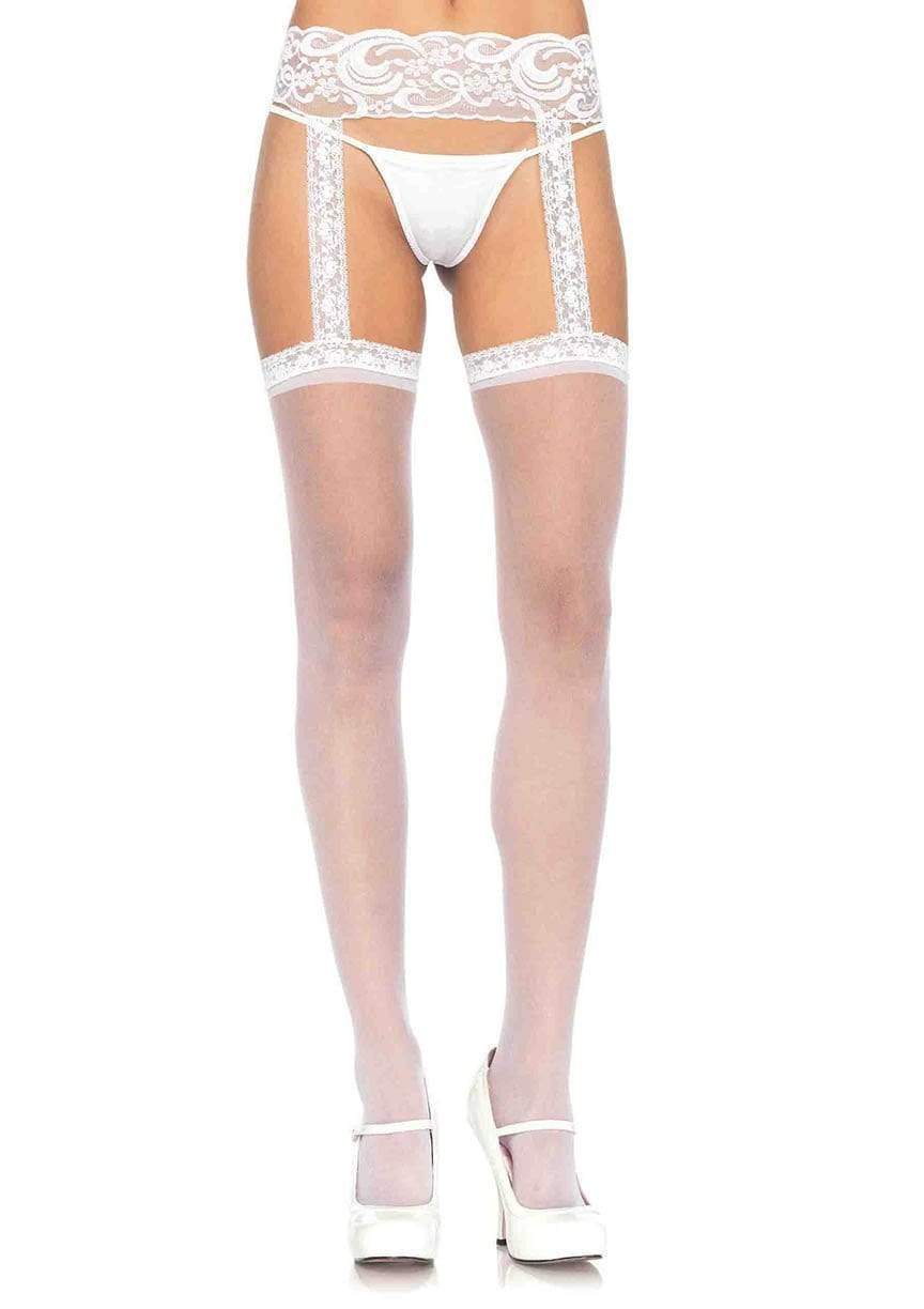 Thea Garter Belt Thigh High -  - Hosiery