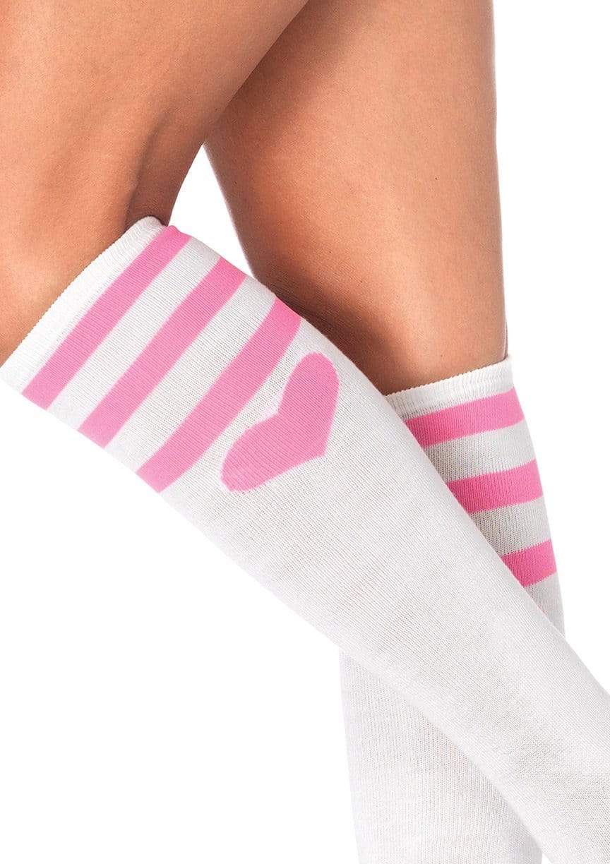 Sweetheart Athletic Knee Socks -  - Hosiery