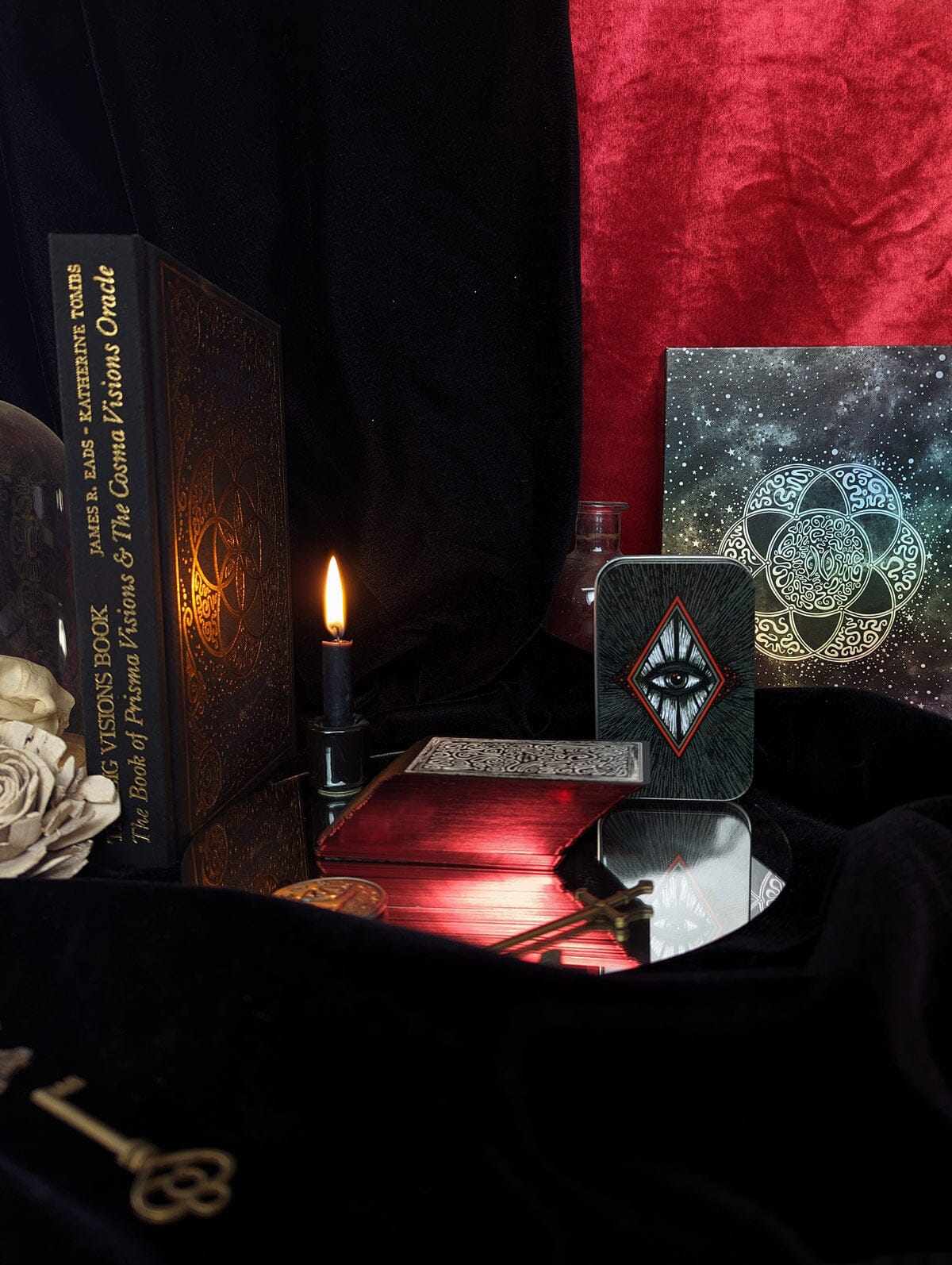 Little Night Visions Tarot Deck - Mini Tarot Cards - Pocket Tarot Deck