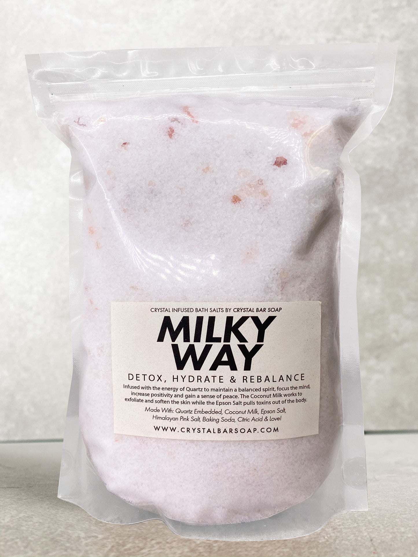 Milky Way | Crystal Detox - - Bath Salt