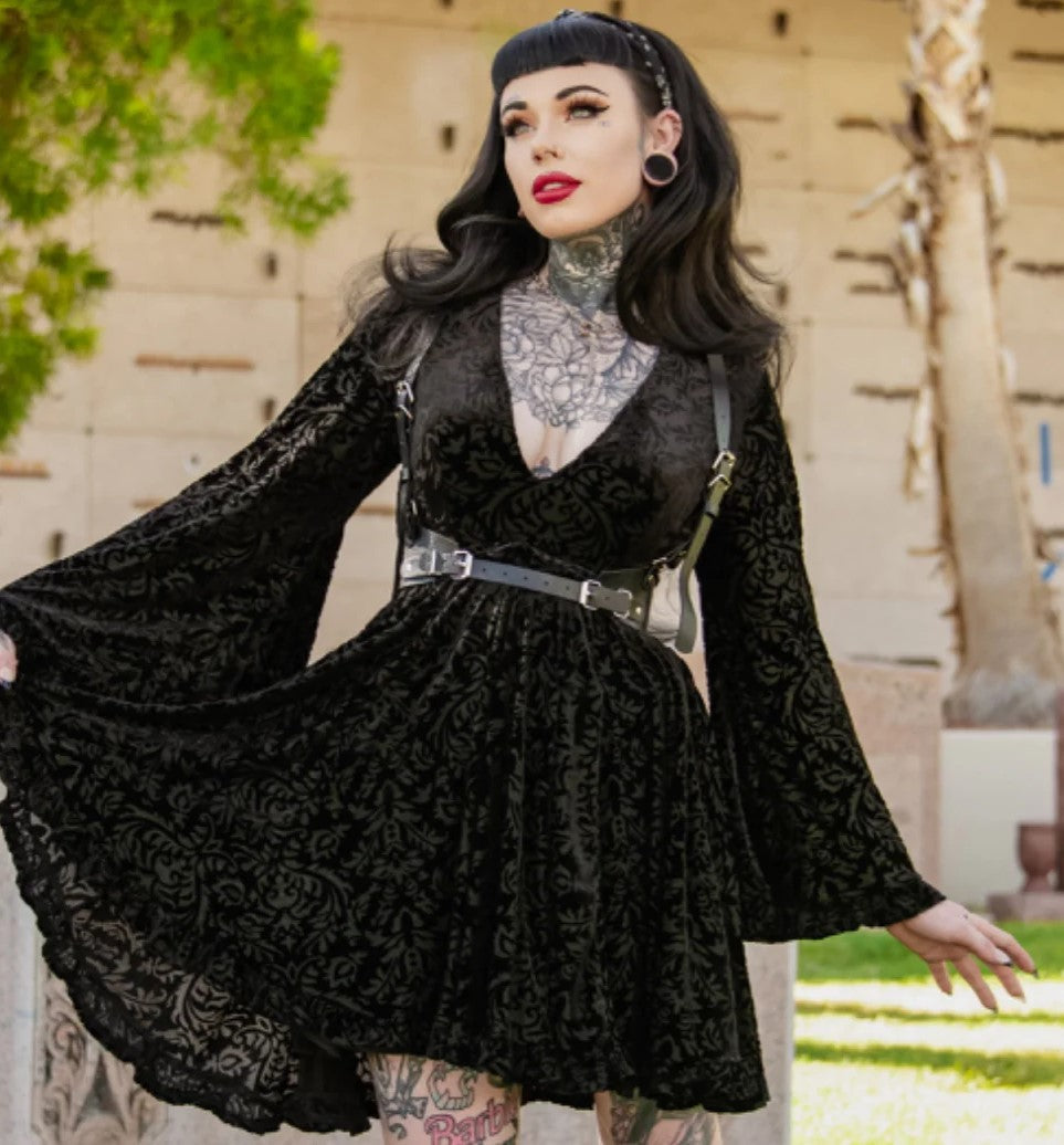 Nyx Vegan Leather Harness - READY TO SHIP! - -