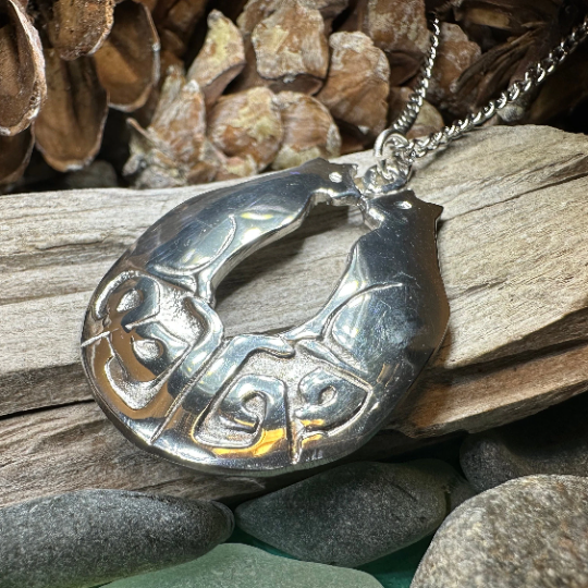 Celtic Cats Necklace -  - Pendant