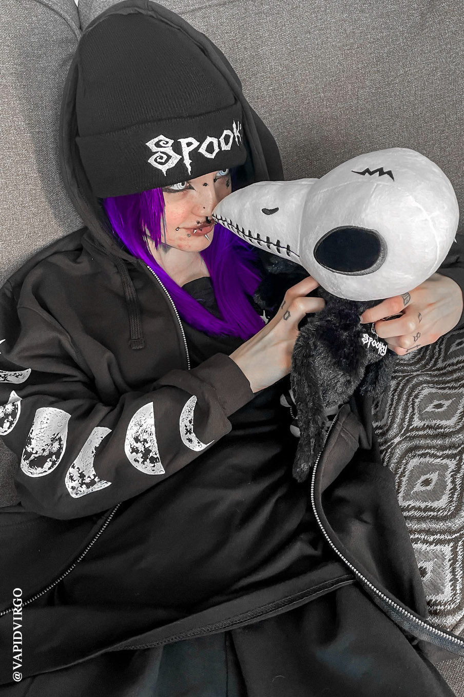 Poe's Raven Plush Toy - - Plushies