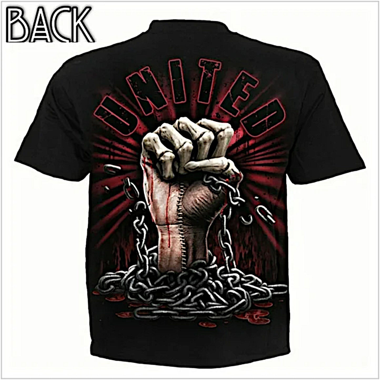 Men's Graphic Tee | We Bleed Together | Covid-19 Collectors Black Tee - Spiral Direct - Shirts