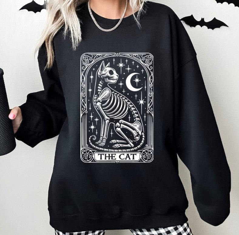 The Cat Tarot  - Available in T-Shirt, Pullover, Hoodie, Tank or Long Sleeve -  -