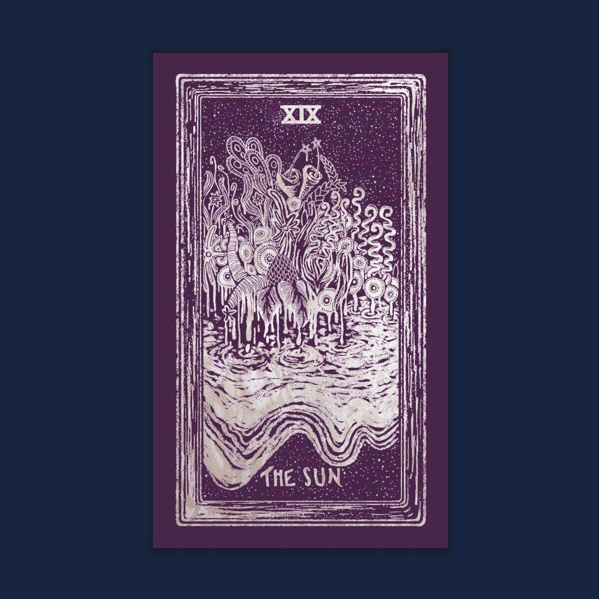 The Sun Light Visions Tarot Print - Tarot Wall Art - Spiritual Decor