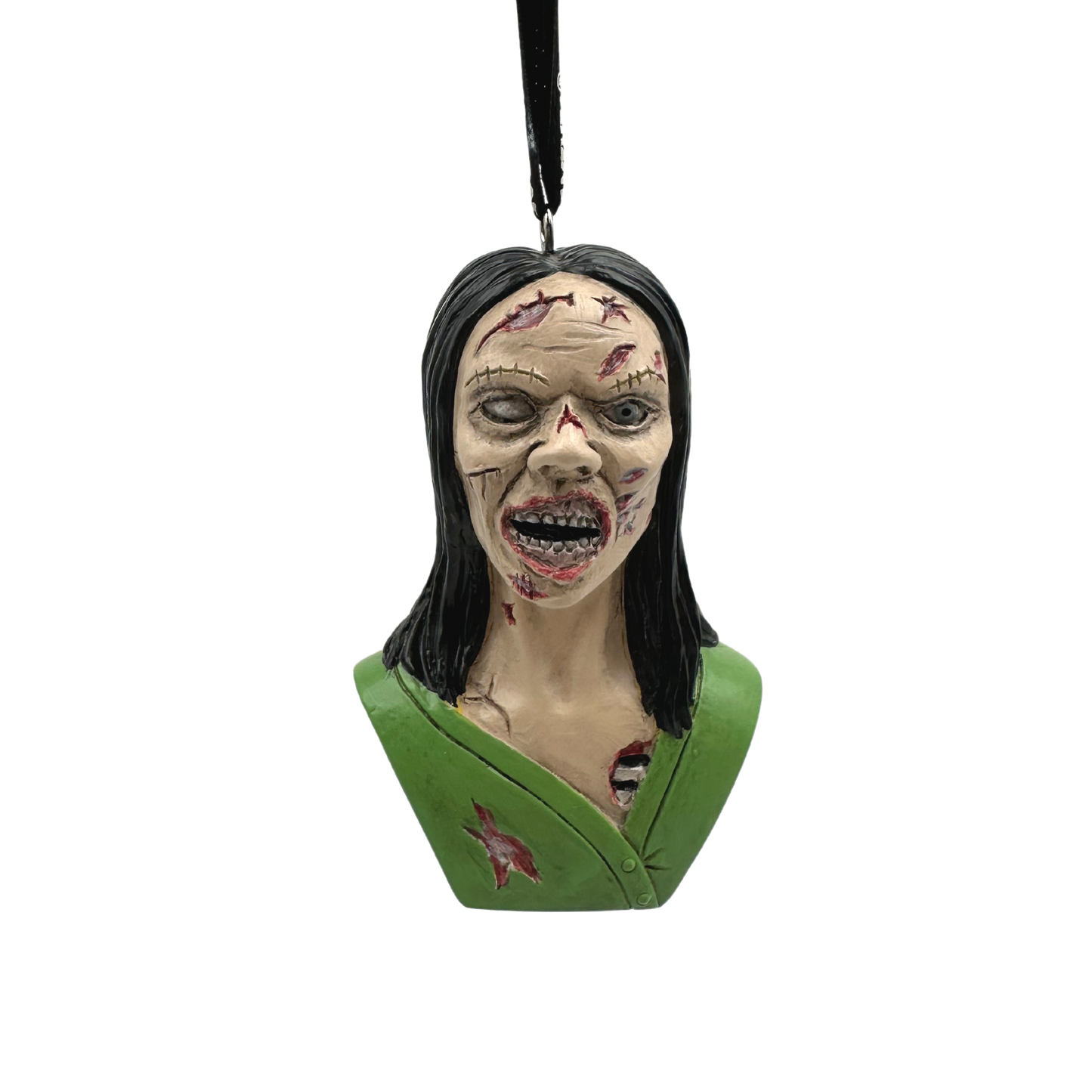 Zombie Bust Series 1 Ornament - Undead Horror Decoration - Apocalypse Collectible