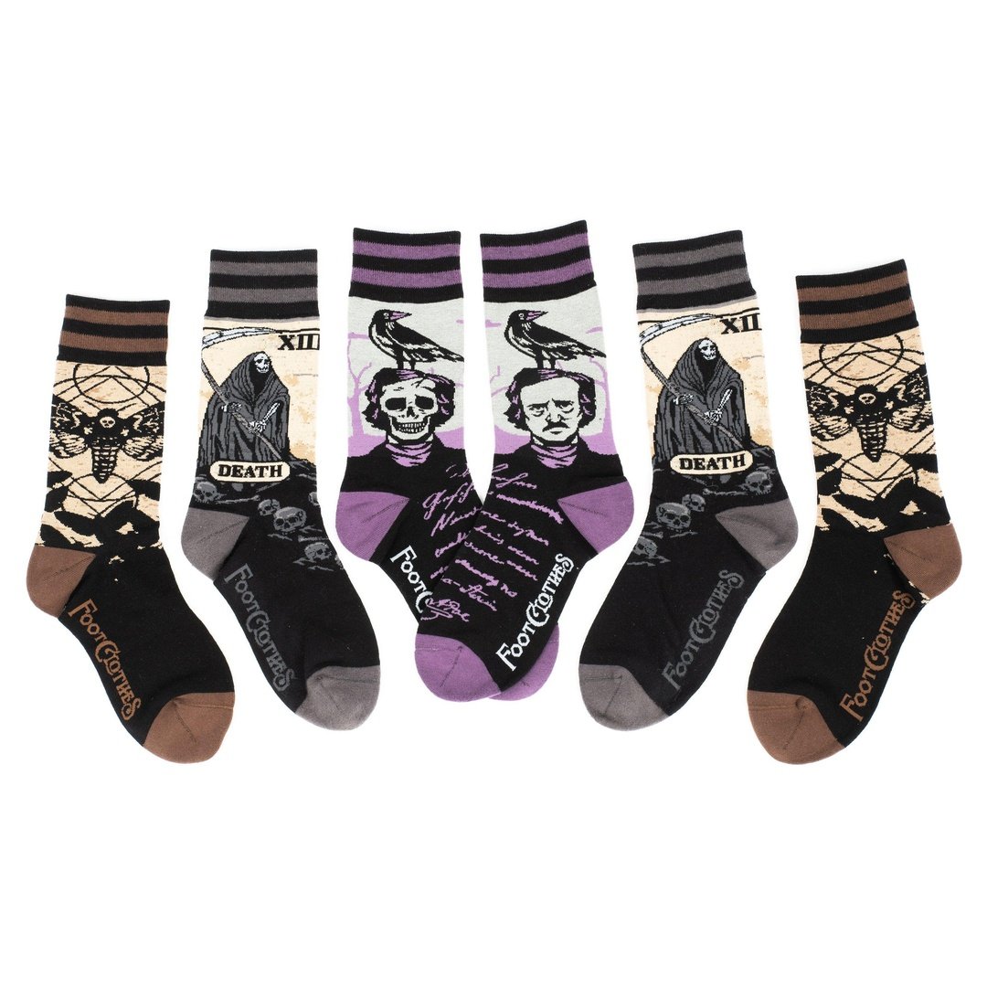 Dark Soles: Goth Crew Sock Pack | 3 Designs -  - Sock Pack