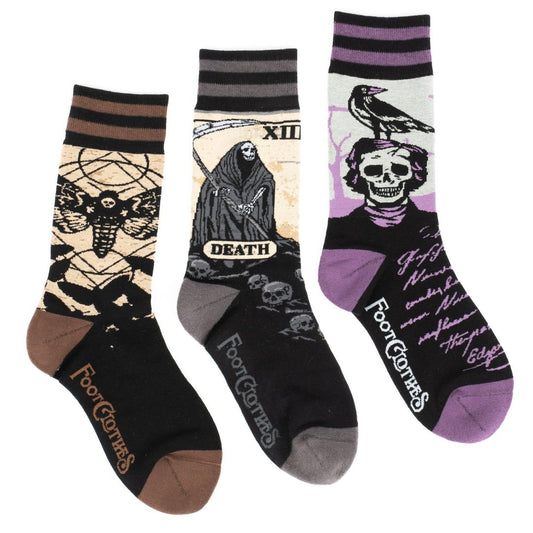 Dark Soles: Goth Crew Sock Pack | 3 Designs -  - Sock Pack