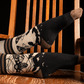 Death's Head Hawkmoth Crew Socks -  - Socks