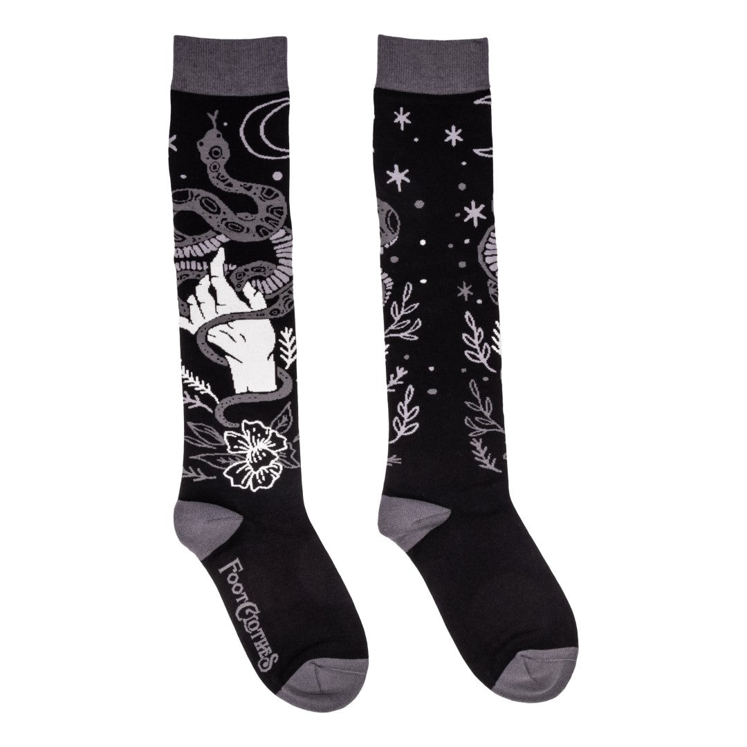 Dark Soles Goth Knee High Pack  | 2 Designs -  - Sock Pack