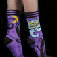 Cheshire Cat Crew Socks -  - Socks