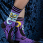 Cheshire Cat Crew Socks -  - Socks