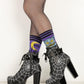 Cheshire Cat Crew Socks -  - Socks