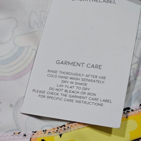 Natalie Fairyfloss Skirt | Bright Fun Colors & Graphics Front Pull - VDM The Label - Skirts