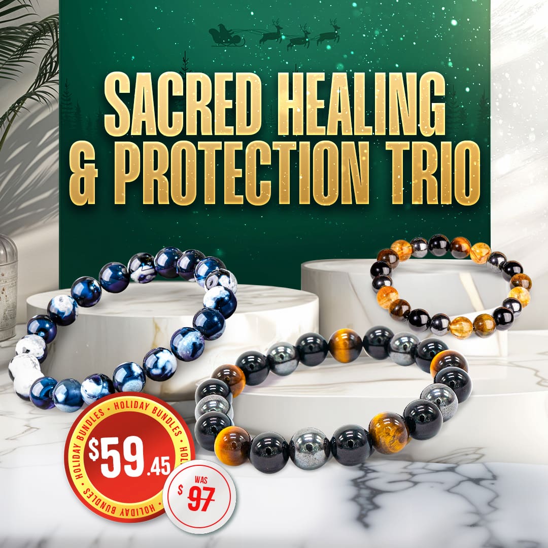Sacred Healing & Protection Trio -  - Bracelets