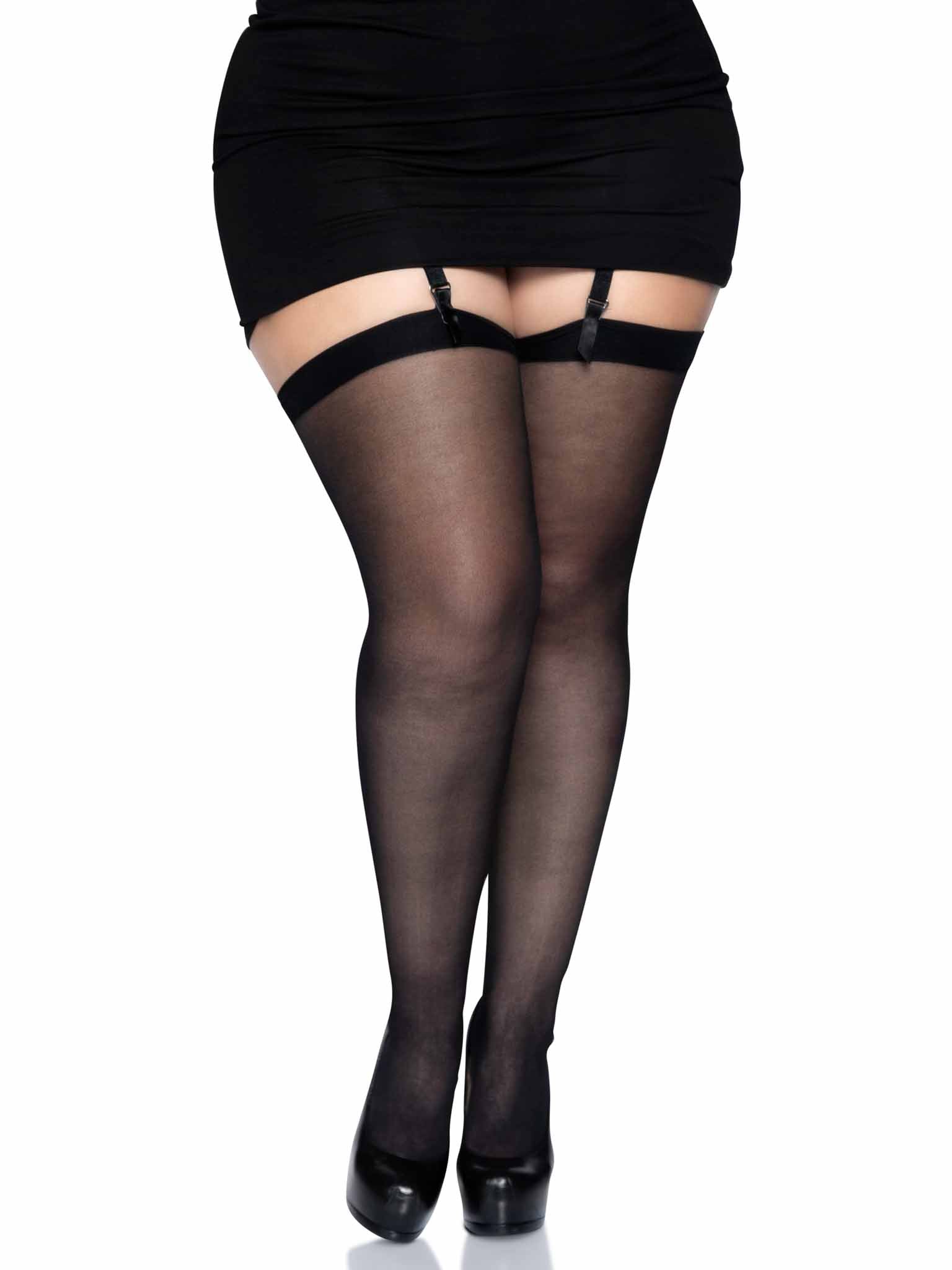 Plus Dex Sheer Stockings -  - Hosiery