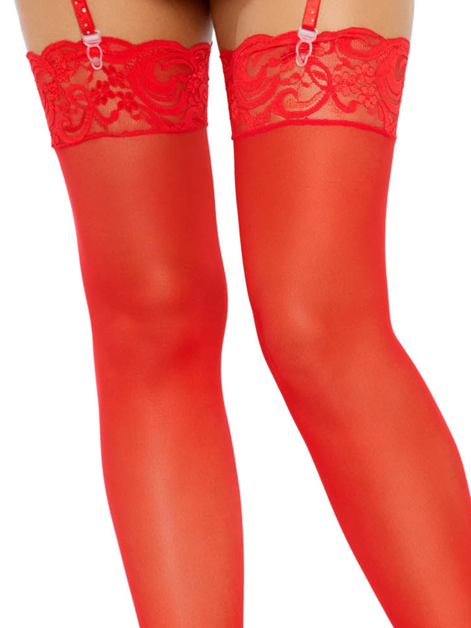 Alix Sheer Thigh High Stockings -  - Hosiery