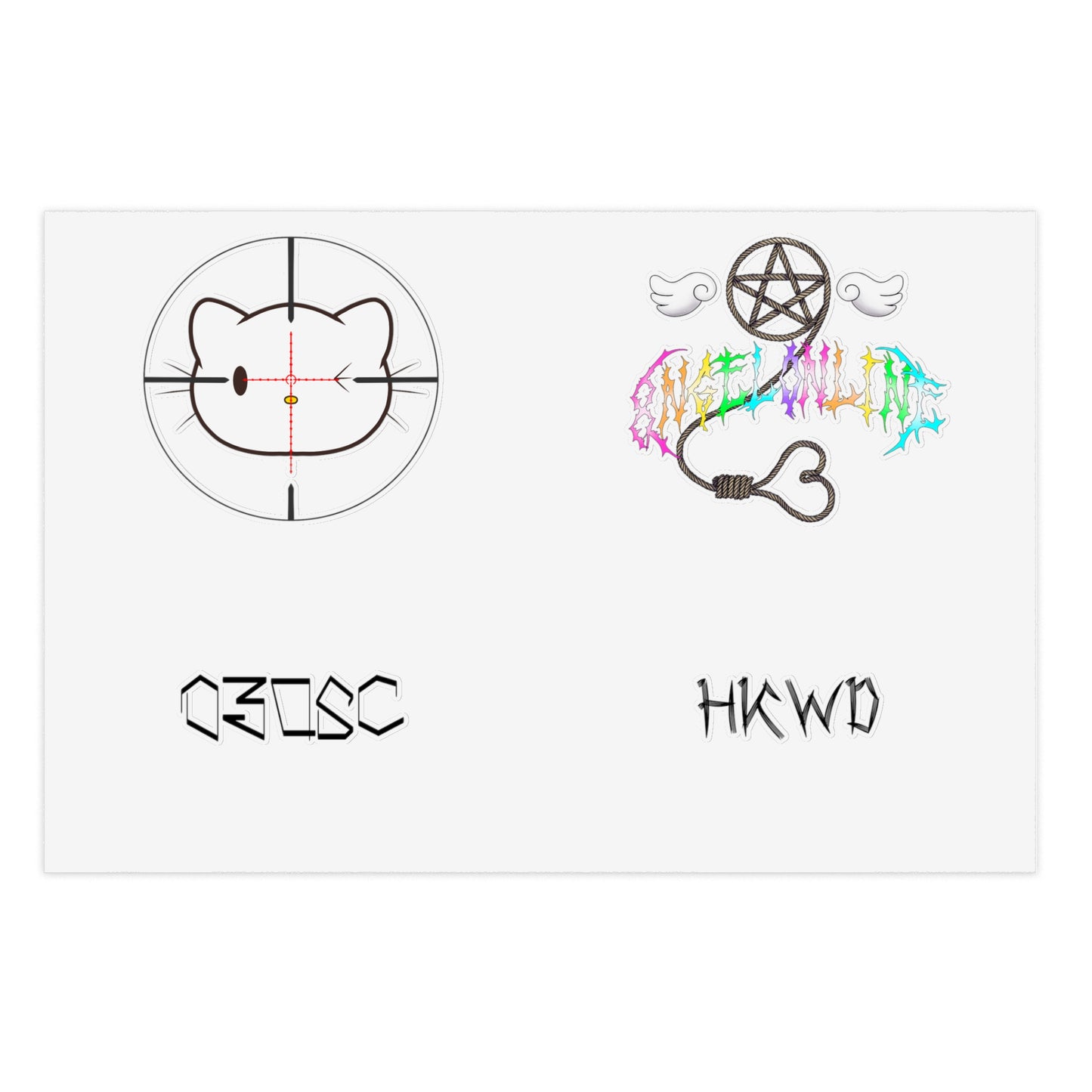 HKWD Sticker Sheets -  - Paper products